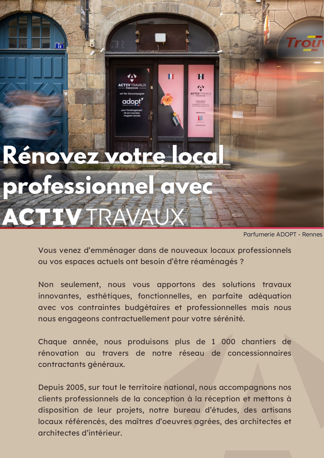 image de Solutions complètes de rénovation et d’aménagement pour les professionnels