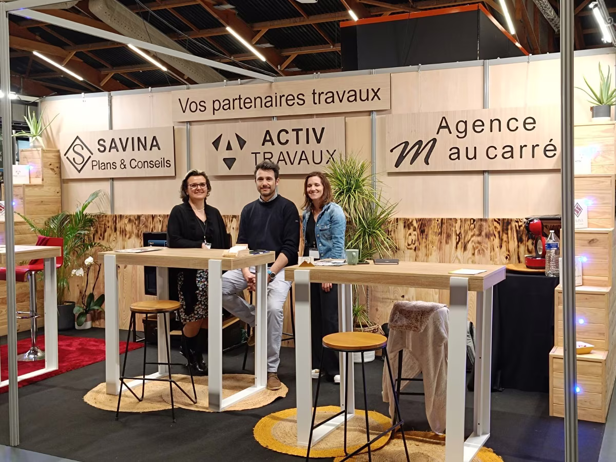 header activ travaux Notre stand au Salon de l'habitat 2024, le 22 octobre 2025