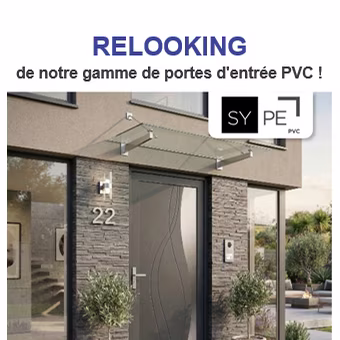 header activ travaux Relooking de la gamme porte d'entrée PVC chez Sybaie-Une porte d’entrée plus claire, plus sûre, plus simple, le 24 avril 2026
