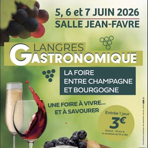 header activ travaux Retrouvez moi ce week end du 5 au 7/06 sur le salon de la Gastronomie de Langres, le 4 juin 2026
