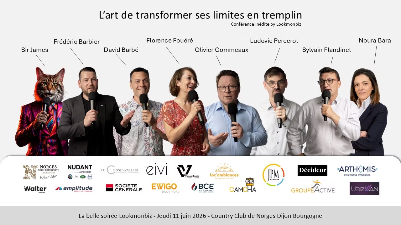 image de La belle soirée LookmonBiz : Transformer ses limites en tremplins