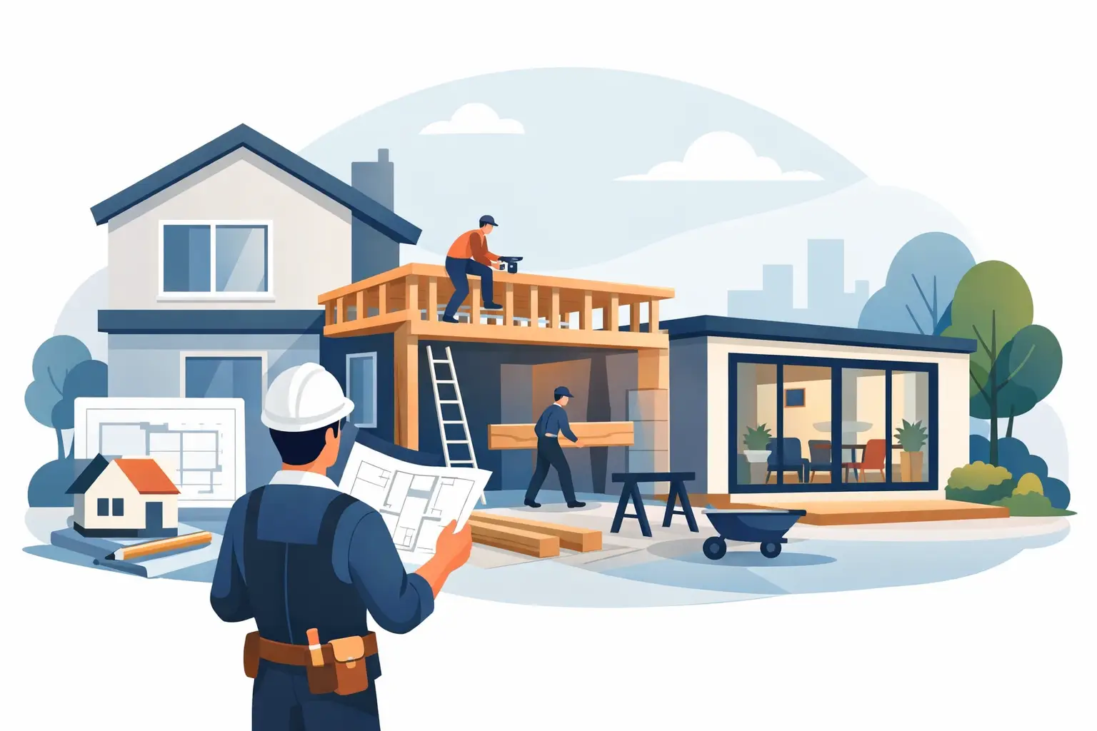 image de Comment réussir une extension maison