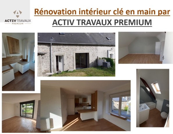 Réalisation Rénovation d’une maison à Saint-Brieuc – un nouveau départ avant location - Saint-Brieuc