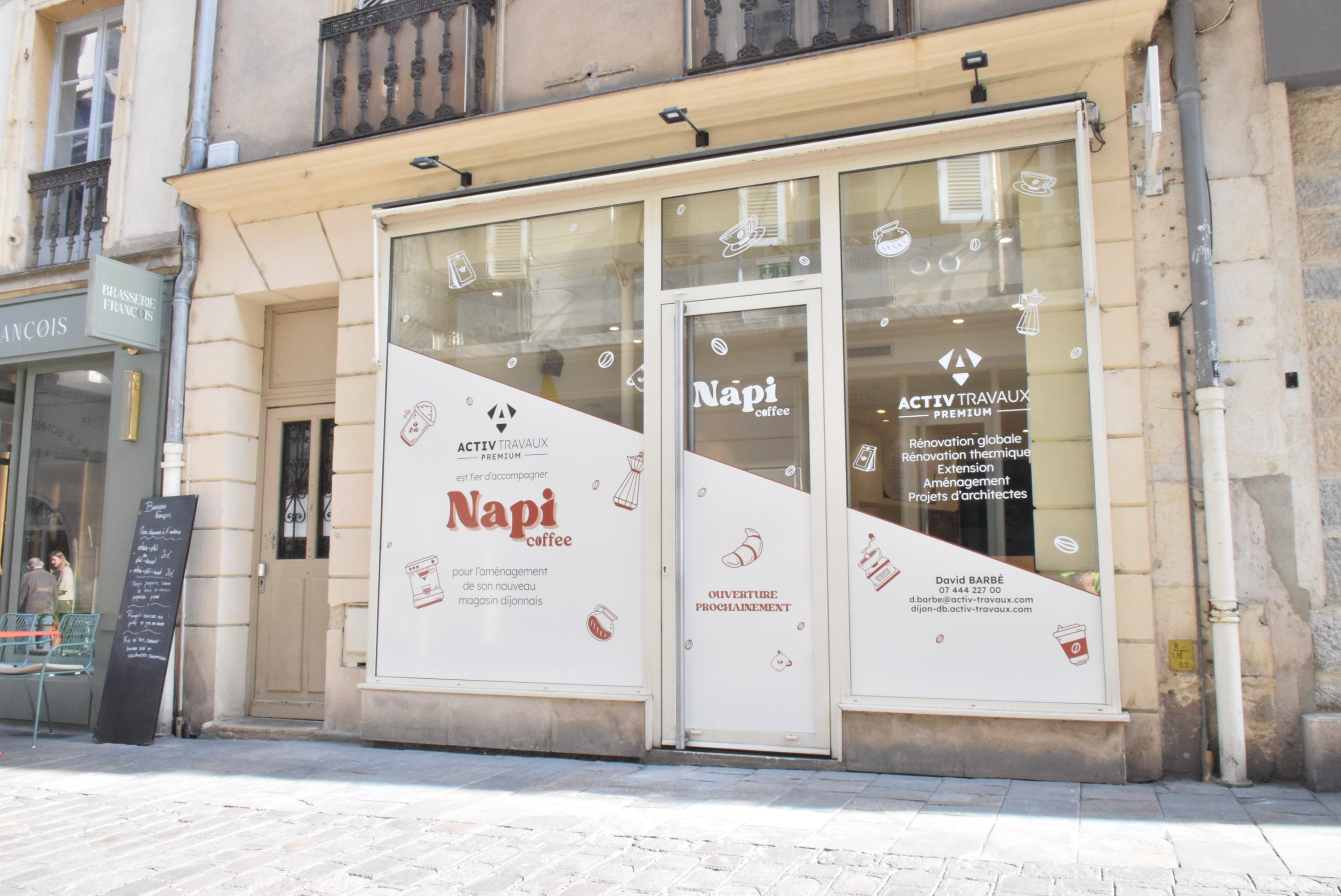 Réalisation Napi Coffee - Dijon (2025-05-27 - 2025-07-04)