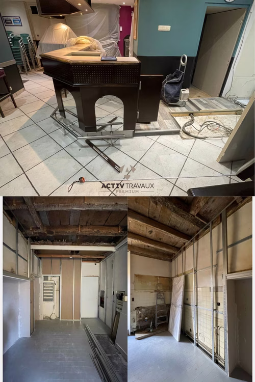 Réalisation 4 Rénovation bar à vin : un projet complet et sur-mesure - Rumilly