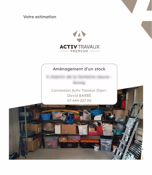 Estimation travaux