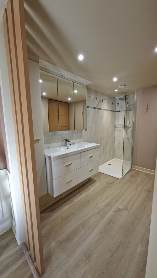 Réalisation 2 RENO PEINTURES ET AMENAGEMENT APPART DUPLEX - Chaumont