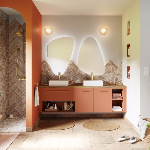Réalisation 3 Charme et élégance pour votre salle de bain - Saint-Laurent-du-Var