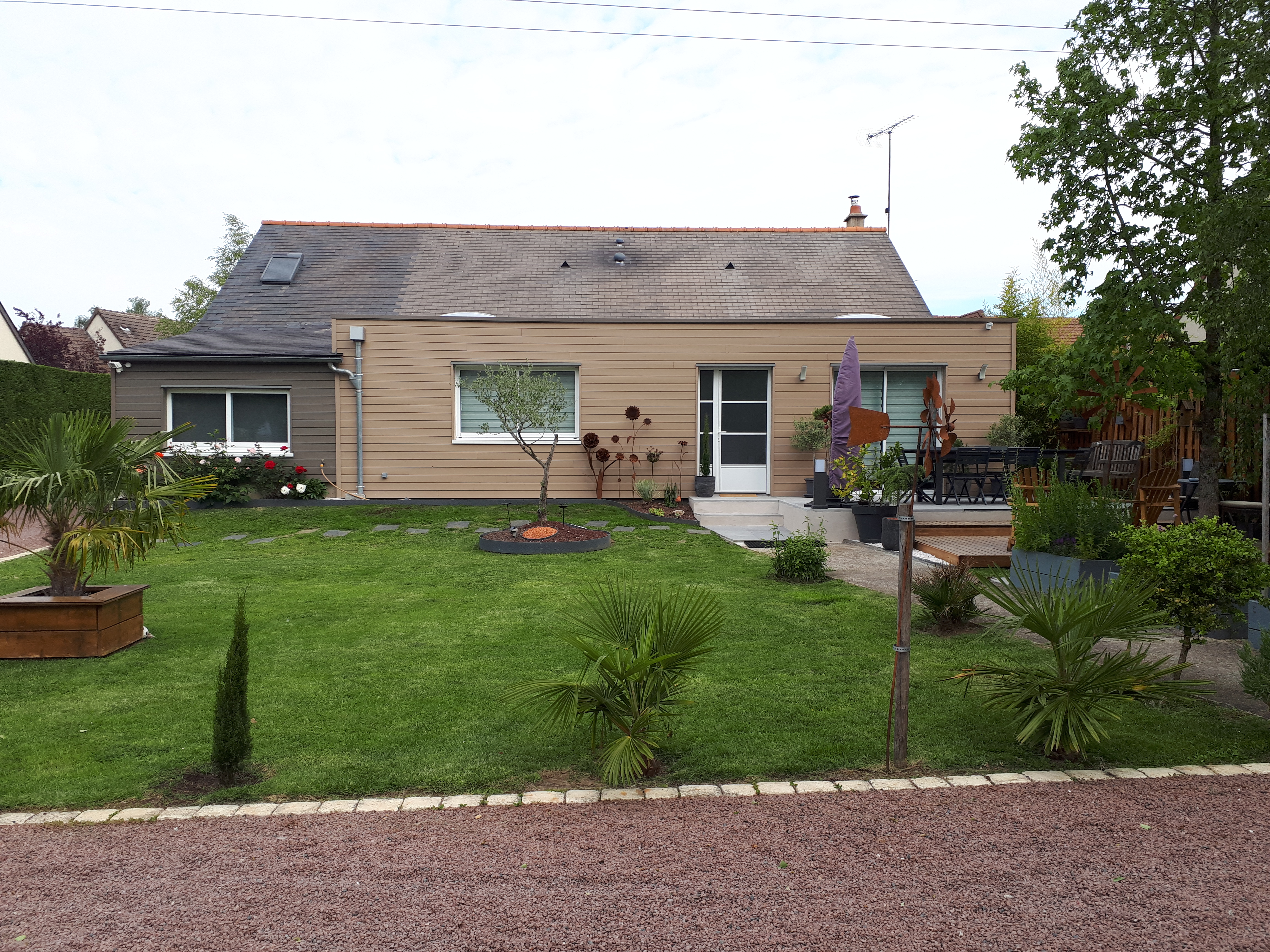 Réalisation extension bois complète - Tours