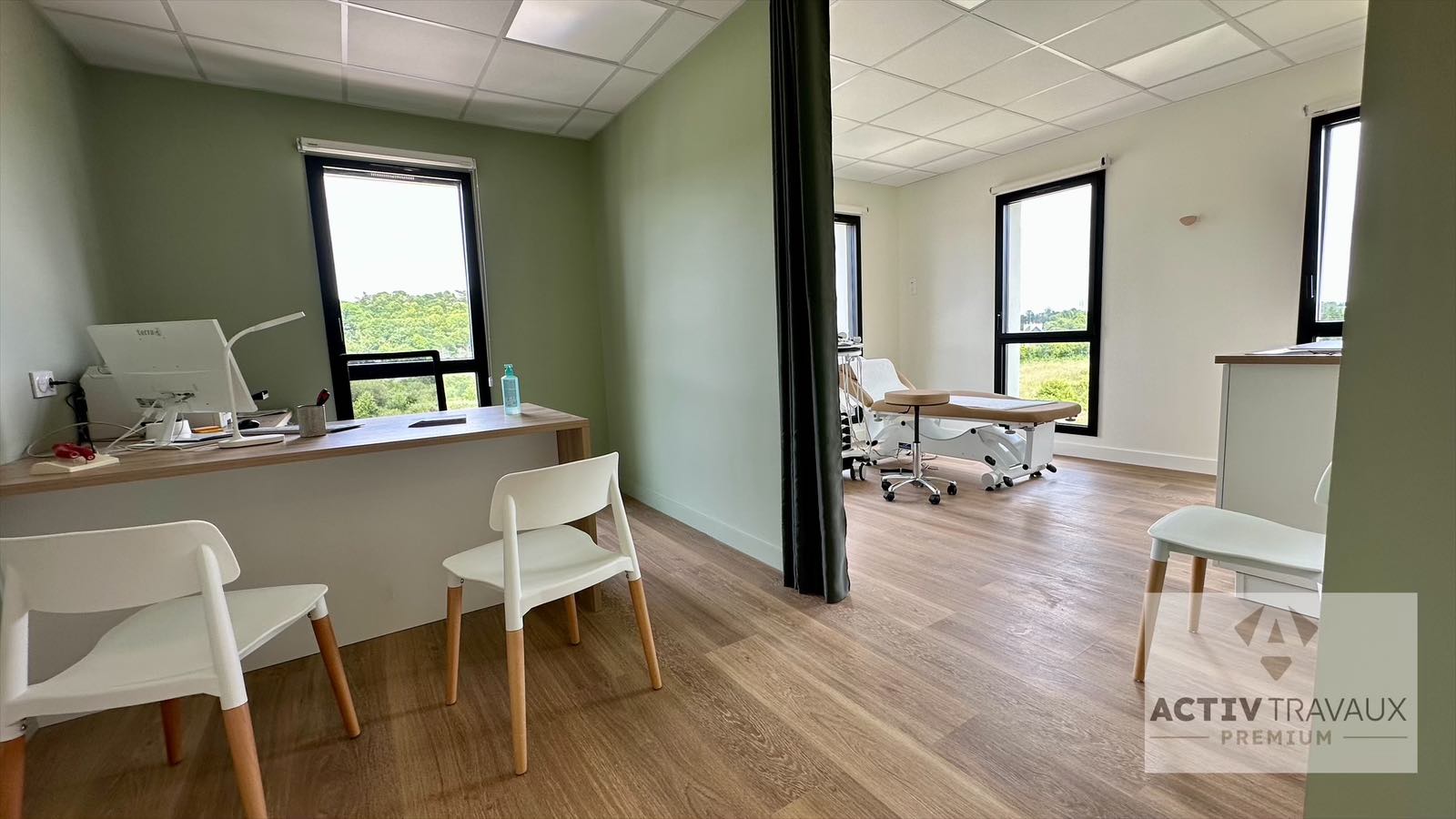 Réalisation Aménagement d’un cabinet médical de plusieurs spécialistes sur Quimper - Quimper