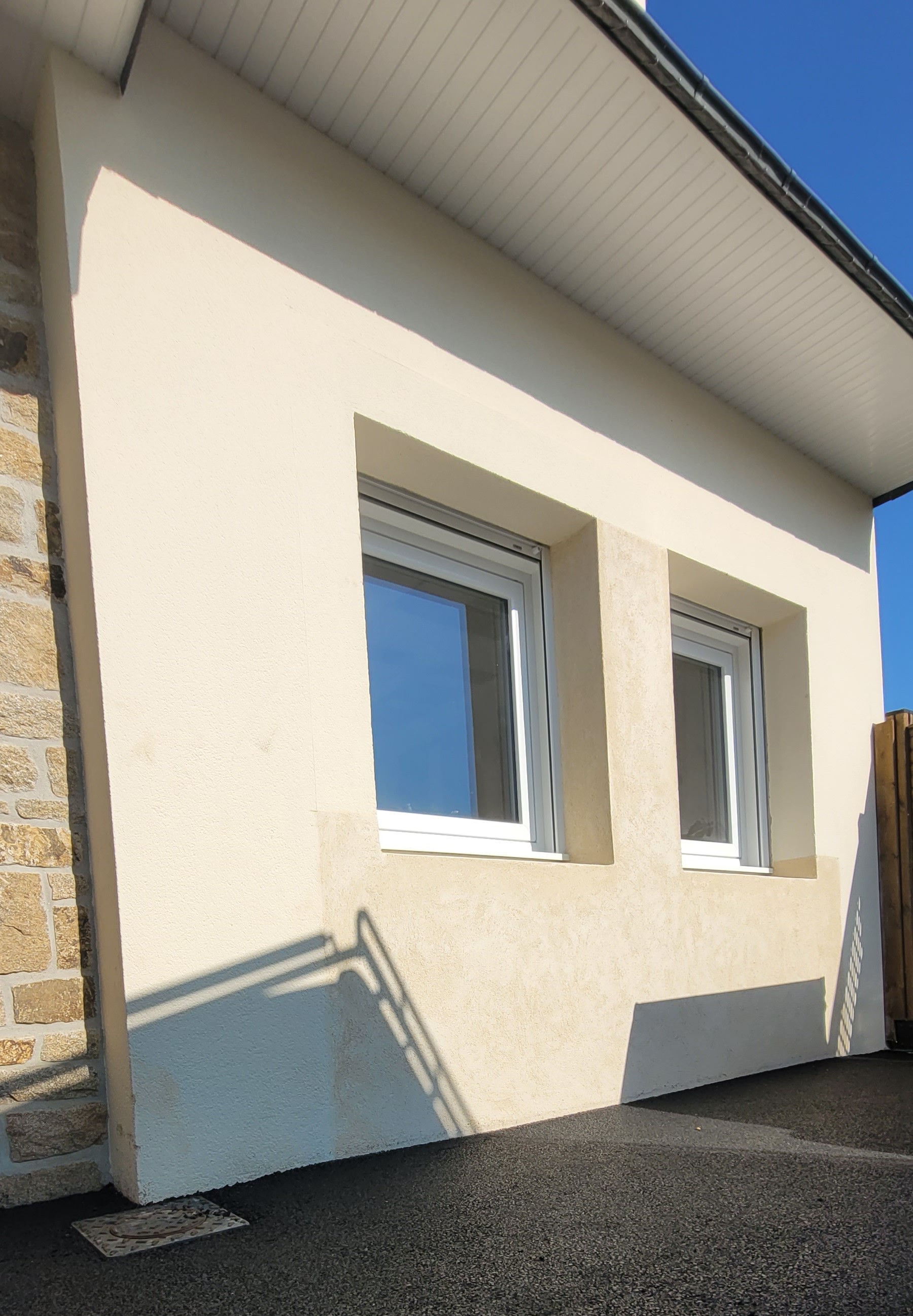 Réalisation Vie de plain-pied - Changement de destination d’un garage en un lieu de vie - La Forêt-Fouesnant