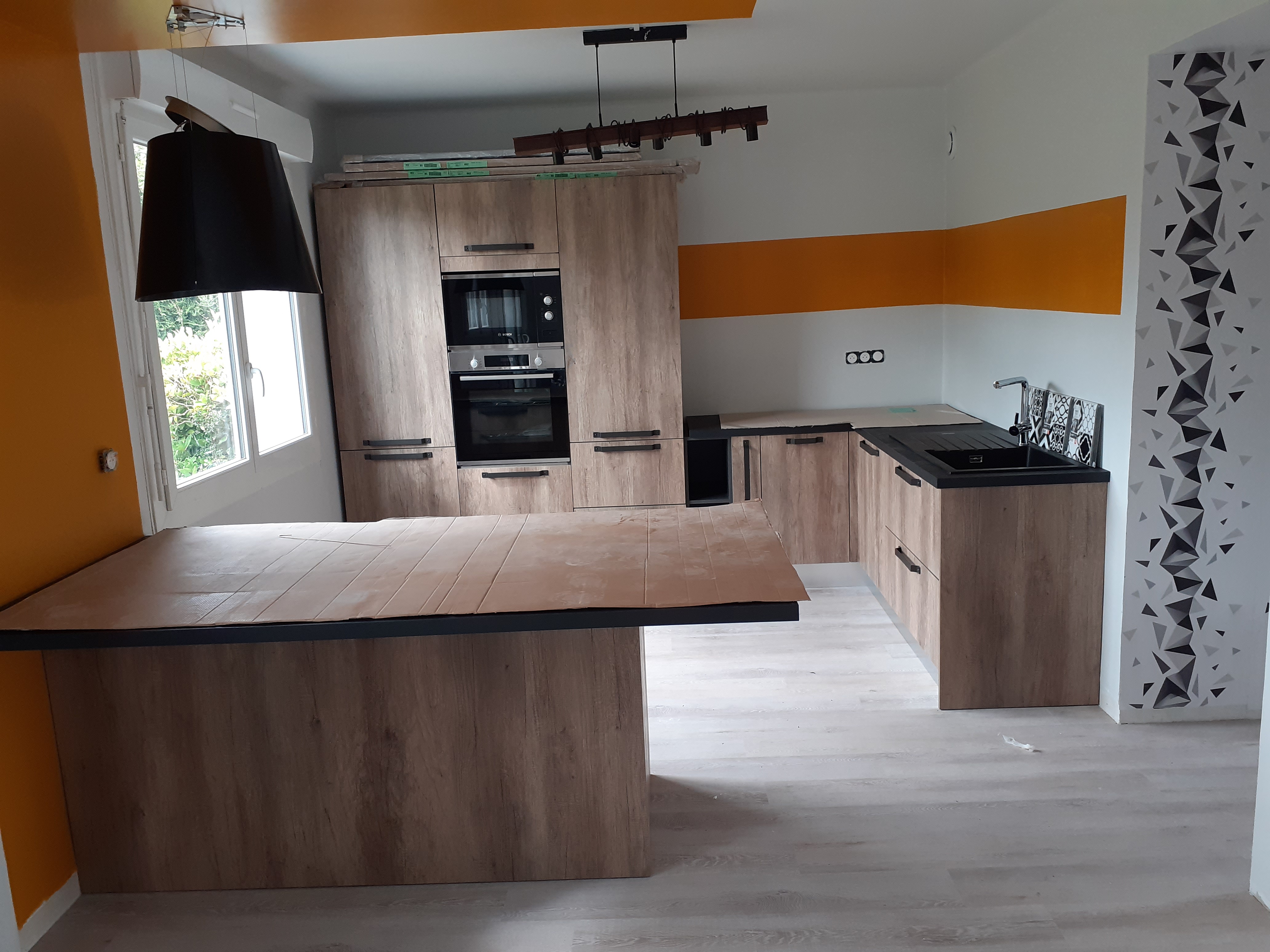 Réalisation Rénovation complète d’une maison à Saint-Brieuc – un espace de vie repensé - Saint-Brieuc