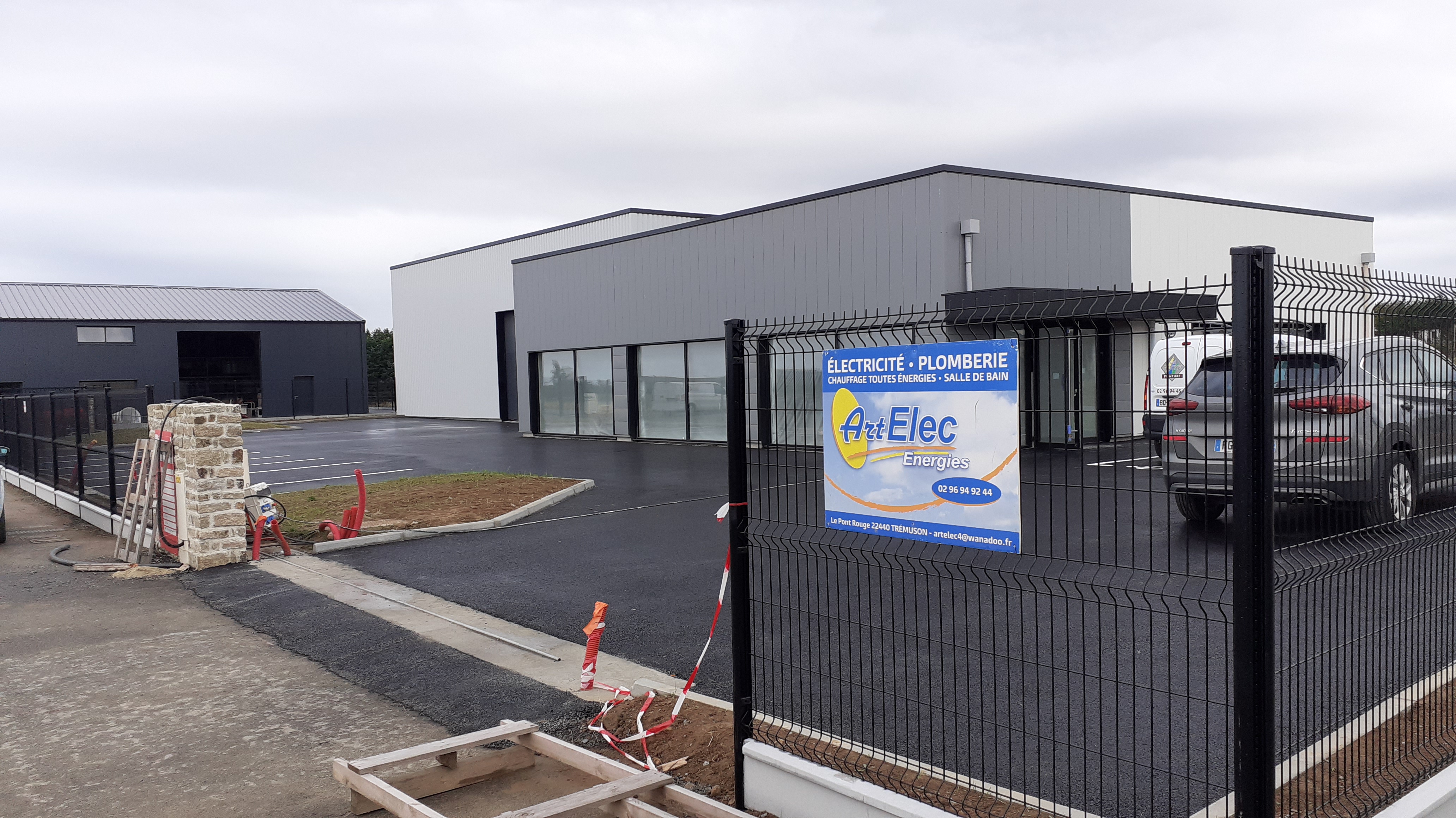 Réalisation Construction d’un atelier et bureaux professionnels à Trémuson - Trémuson