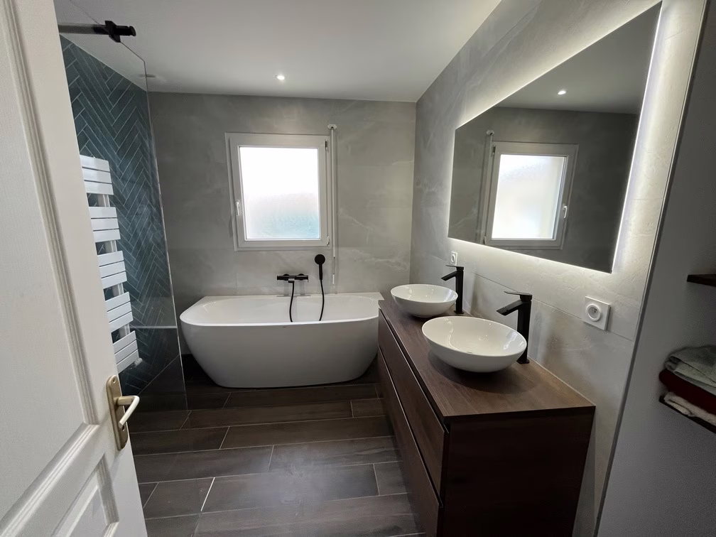 Rénovation de salle de bain - La Bruffière