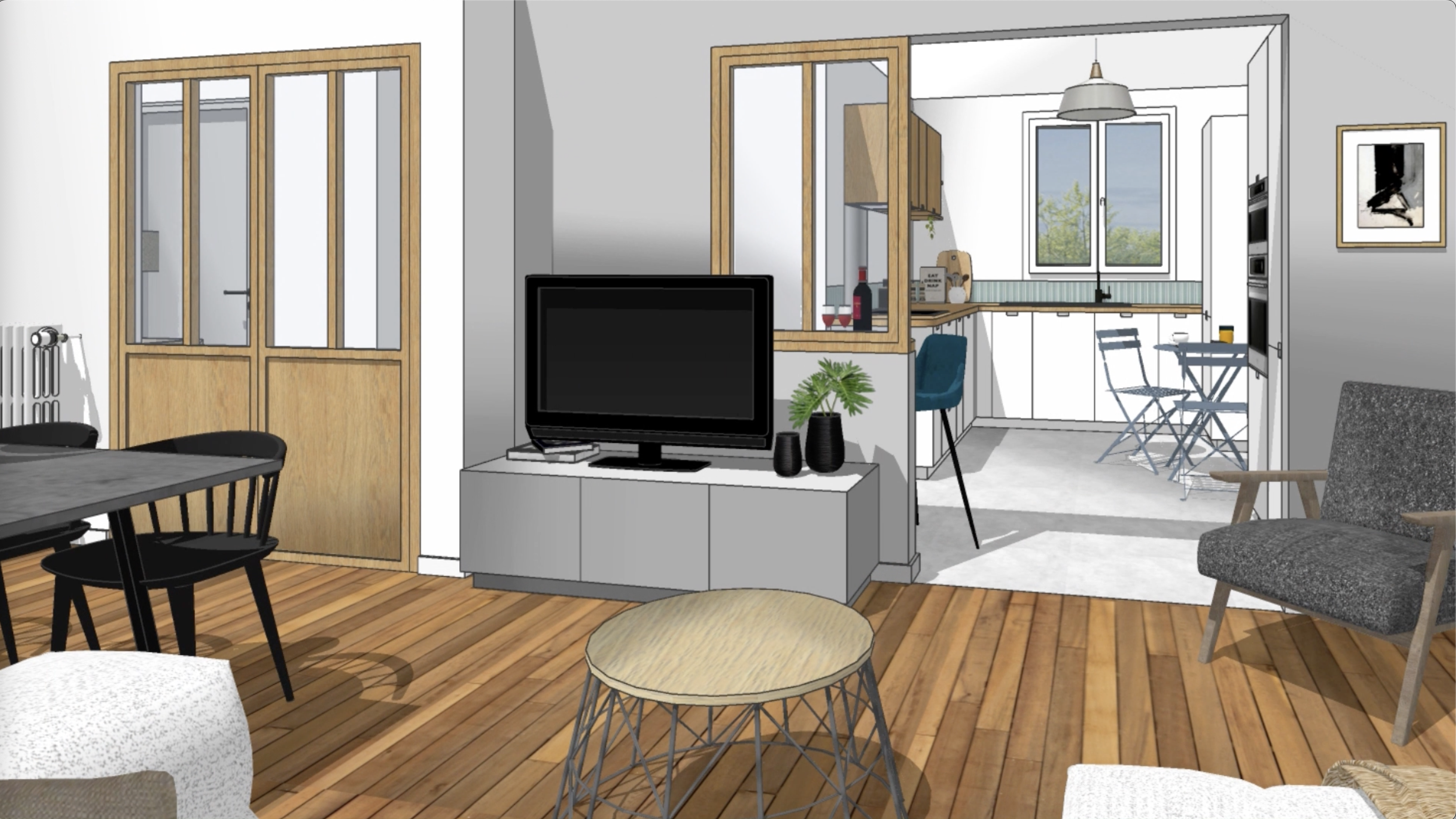 Réalisation Conception Aménagement Intérieur / Projet Validé en cours - Saint-Memmie