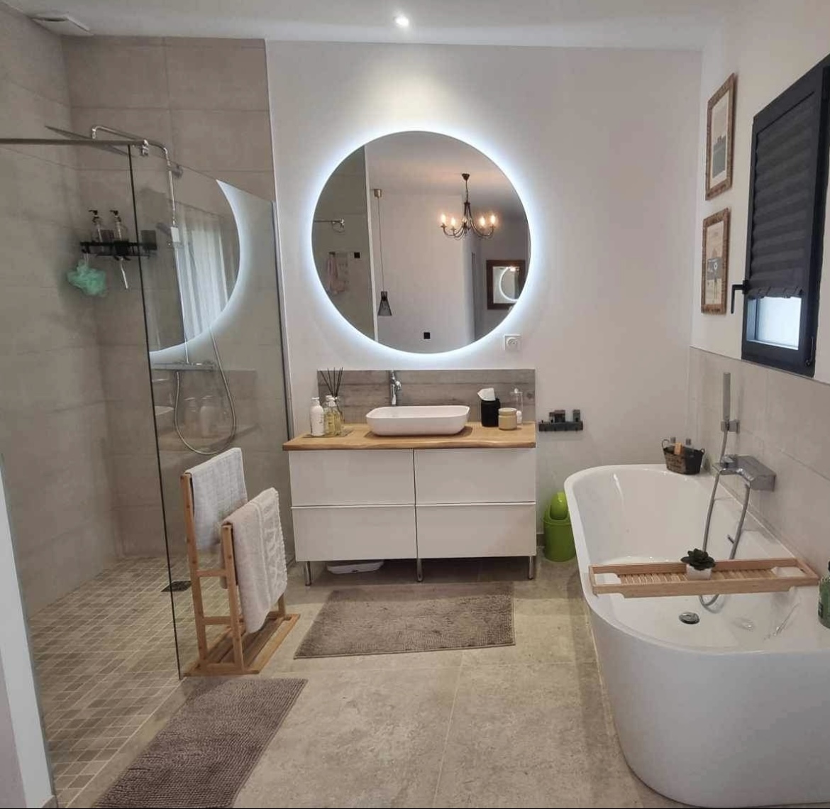 Réalisation salle de bain complète - Chambray-lès-Tours