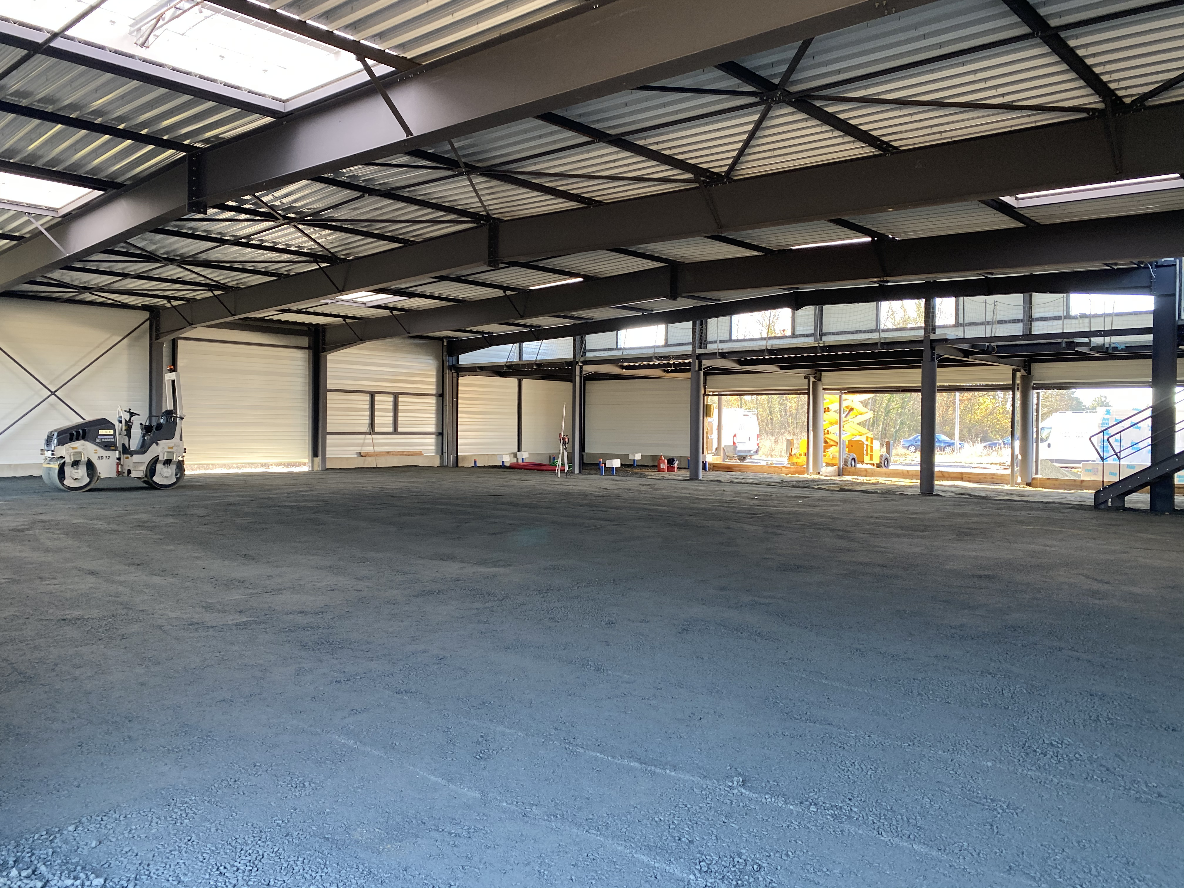 Réalisation réalisation d'un bâtiment industriel professionel - Esvres