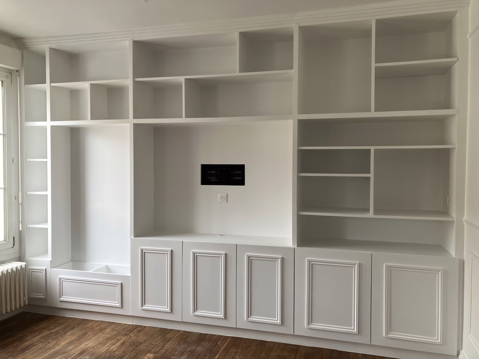 Création d'un meuble bibliothèque sur-mesure - Châlons-en-Champagne