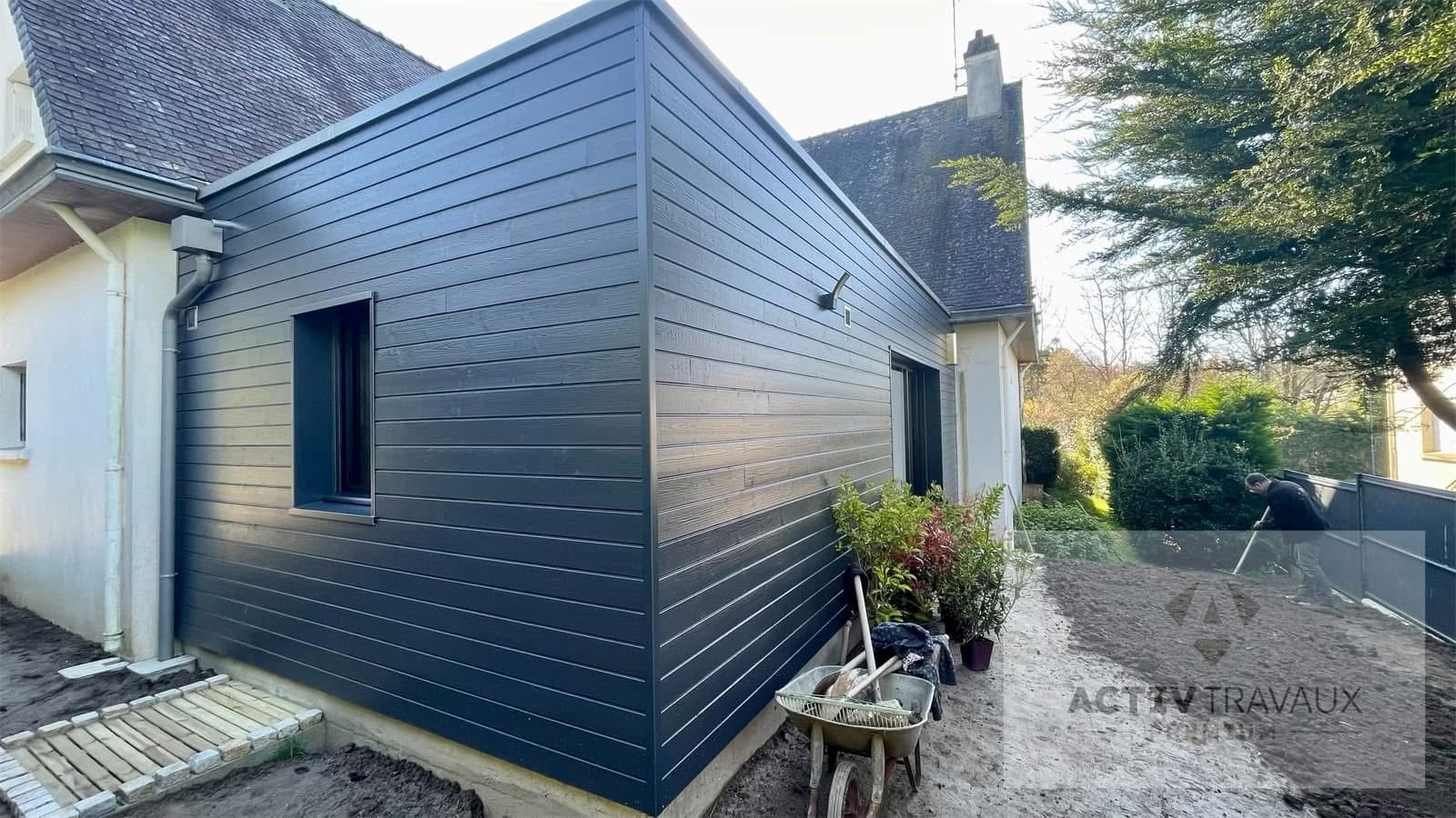 Réalisation Tranformation d'un maison néo bretonne en chambres d'hôtes haut de gamme - Fouesnant