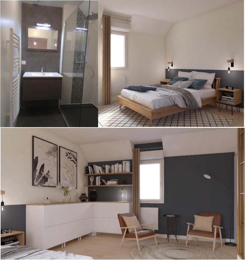 Réalisation Rénovation partielle d’une maison à Saint-Brandan : confort, clarté et confiance - Saint-Brandan