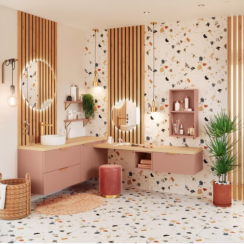 Réalisation 1 Charme et élégance pour votre salle de bain - Saint-Laurent-du-Var