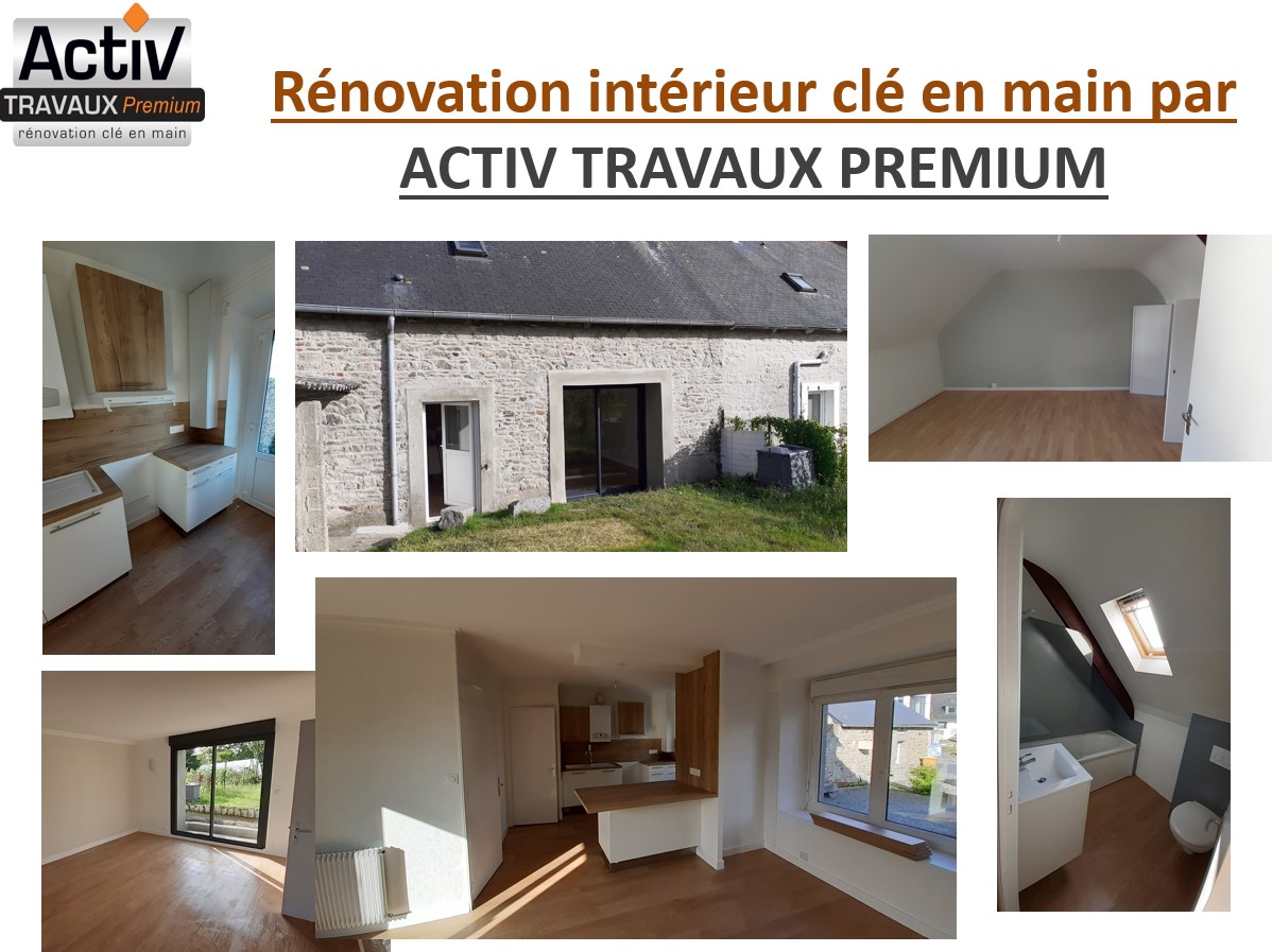 Réalisation Rénovation d’une maison à Saint-Brieuc – un nouveau départ avant location - Saint-Brieuc
