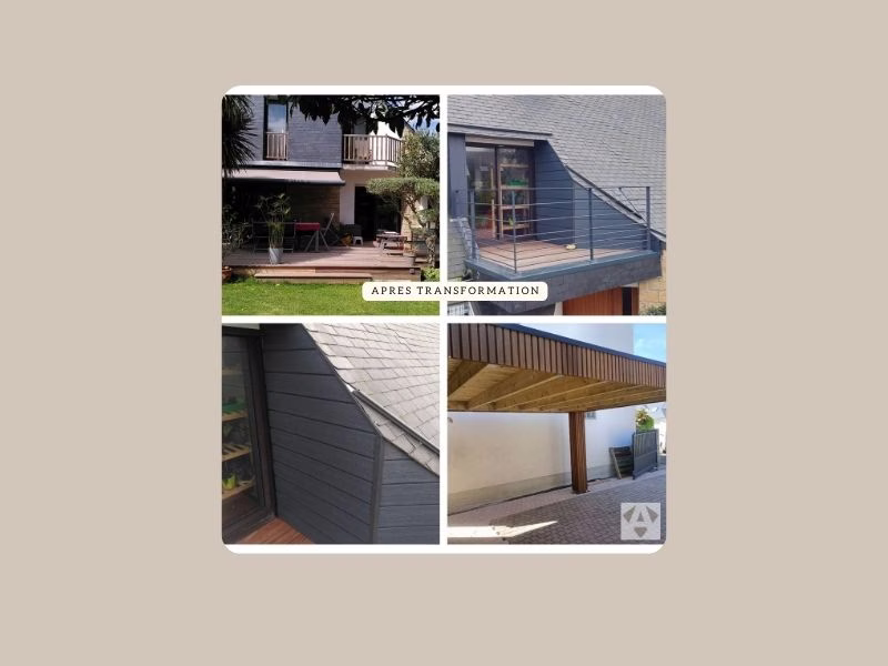 🏡 Aménagement Terrasse, carport & rénovation des balcons à Vannes - Vannes (2024-01-31 - 2024-04-01)
